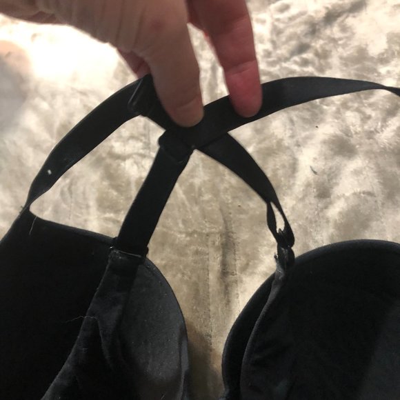 Size 40C Deese "Temptress" black plunge bra - Picture 8 of 15